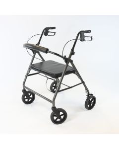NRS Healthcare Bariatric 4 Wheel Aluminium Rollator - Model S20768