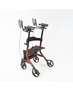 NRS Healthcare 4 Wheel Forearm Rollator with padded supports and seat – Model S20756
