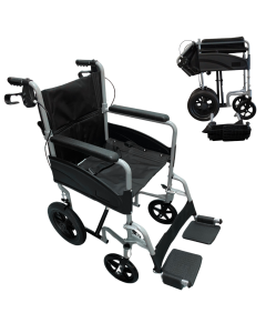 Ugo Lite Aluminium Folding Transit Wheelchair - Model 020 - Main