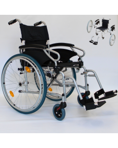 Esteem Eclipse Ultra Lightweight Folding Self Propelled Wheelchair