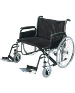 Roma Medical 1473X Heavy Duty Self-Propelled Wheelchair Side View
