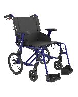 Rehasense ICON 35 BX Transit Wheelchair in Navy Blue – Ultra Lightweight Design