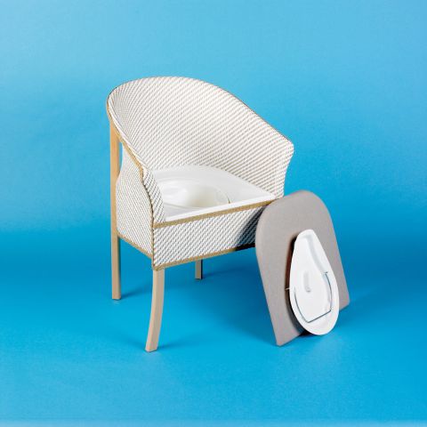 Derby Basketweave Commode