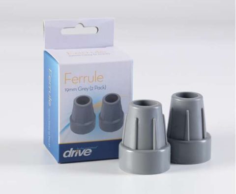 19mm Grey Tips (Pair) - RT-FER19MM-2