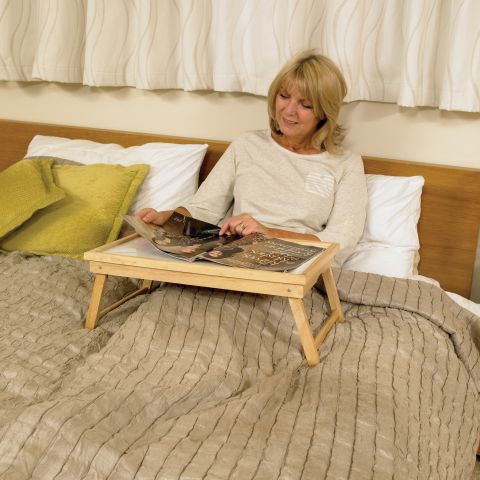 Homecraft Adjustable Wooden Bed Tray With Legs