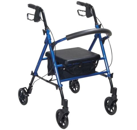 Drive Adjustable Seat Height Rollator - R8BLHA