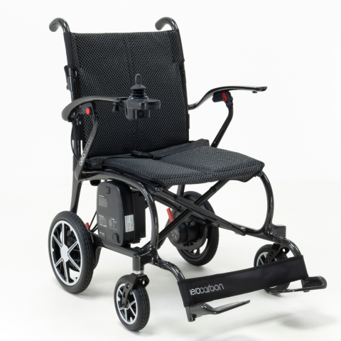 Drive DeVilbiss AeroCarbon Powerchair - model ULCFPCHAIR - Ultra-Lightweight Carbon Fibre Electric Wheelchair