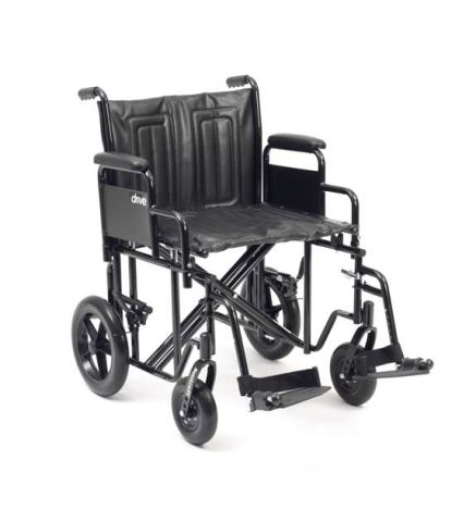 Drive Sentra HD Bariatric Transit Wheelchair - STD20ECDDATS-SFBLK
