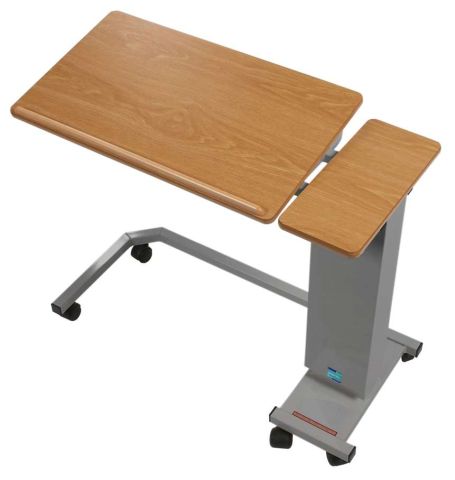 Easi-Riser Table Adjustable Overbed Table - 3015_SIL