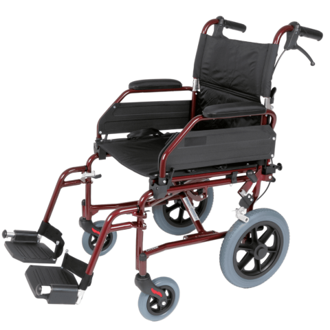 Esteem Alloy Lightweight Folding Transit Wheelchair
