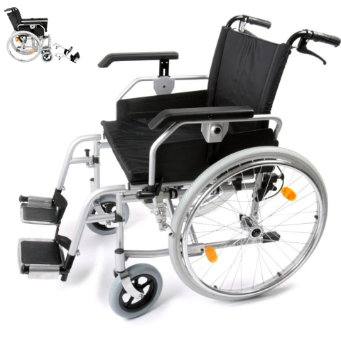 U-Go Esteem Heavy Duty Bariatric Self Propelled Wheelchair