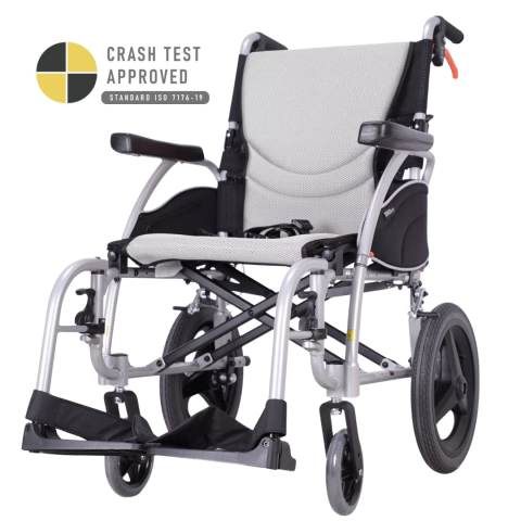 Karma Ergo 3 Crash Tested Lightweight Folding Transit Wheelchair