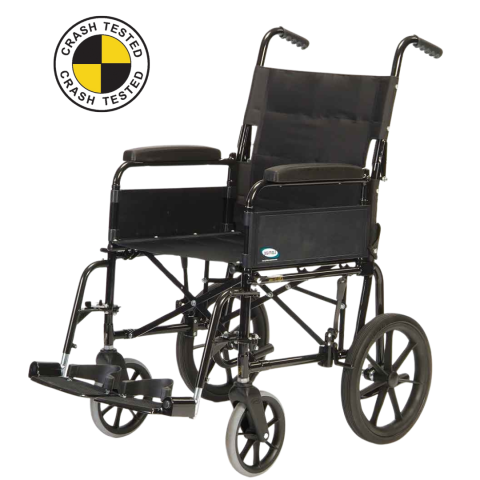 Lomax Uni 9 Transit Wheelchair Crash Tested - lomaxtr