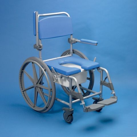 Self Propelled Shower Commode Chair - 091183698
