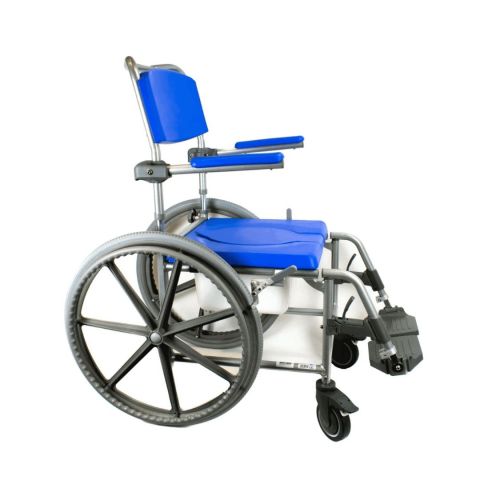 Self Propelled Wheeled Shower Commode Chair