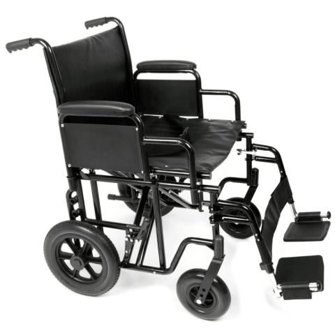 Ugo Atlas Bariatric Heavy Duty Steel Transit Wheelchair