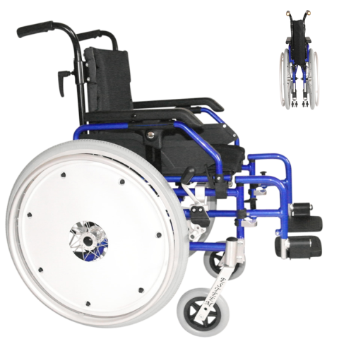 Ugo Sprite Childrens Wheelchair in Blue Colour - Model 018