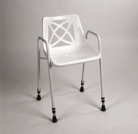 Days Shower Chair with rubber feet