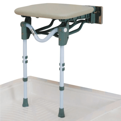 Padded shower chair with cut out seat cheap