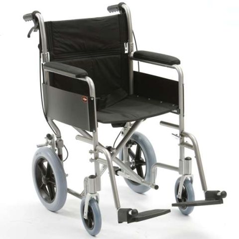 Medicare Enigma Lightweight Aluminium Transit Wheelchair