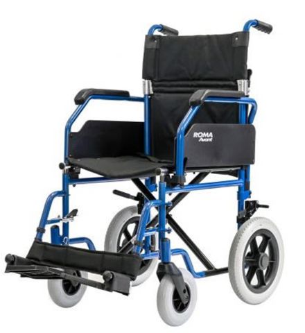 Roma Avant Car Transit Wheelchair viewed from the side