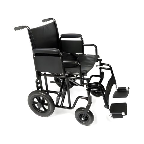 Ugo Atlas Heavy Duty Steel Transit Wheelchair