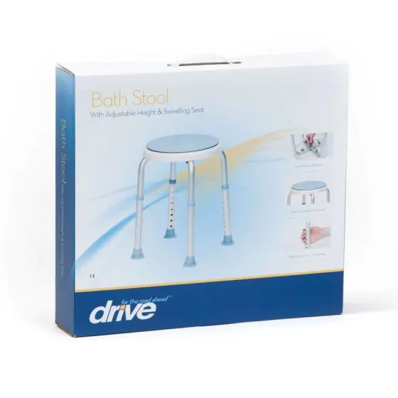 Shower stool with swivel seat discount