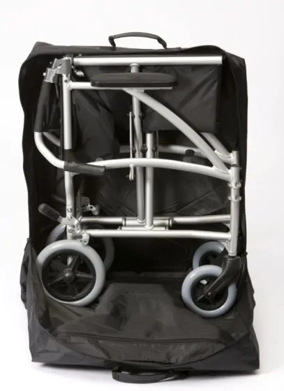 Enigma Spirit Lightweight Folding Travel Wheelchair with Bag