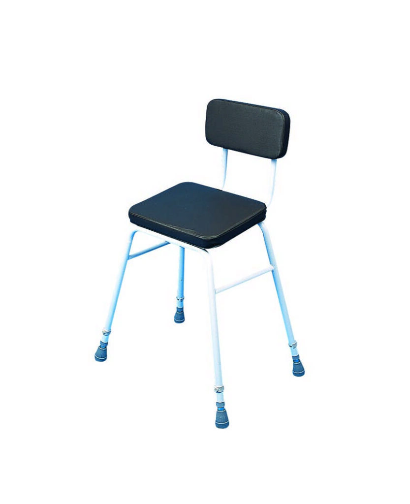 Perching Stool with Padded Seat